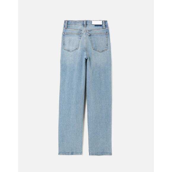 NEW REDONE 70S Ultra High Rise STOVE PIPE Women Blue Jeans Size 25 - Picture 6 of 16